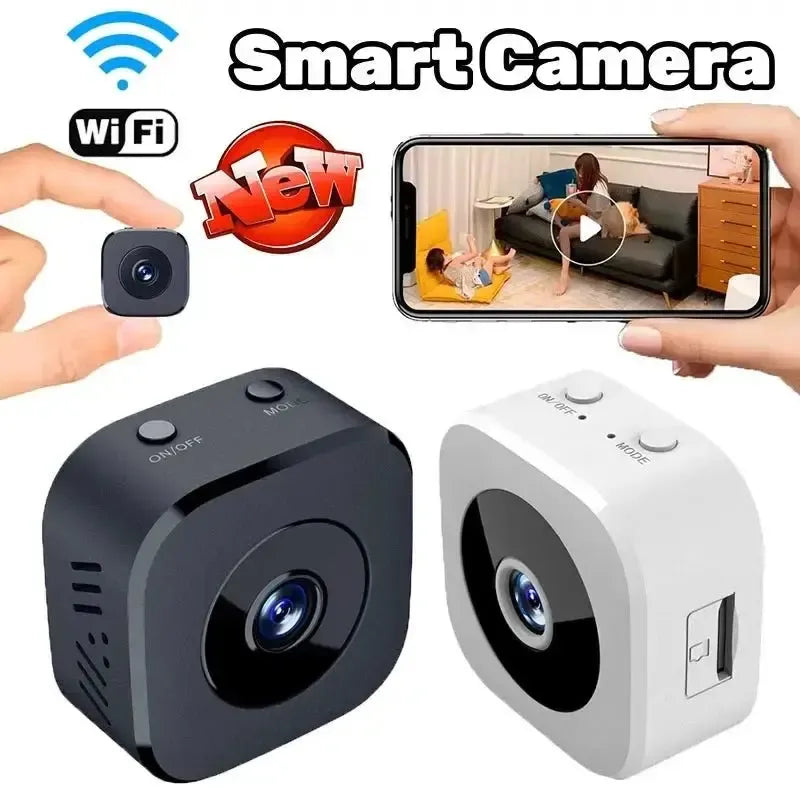 4K Mini WiFi Security Camera With 2 Way Audio Motion Alerts Night Vision