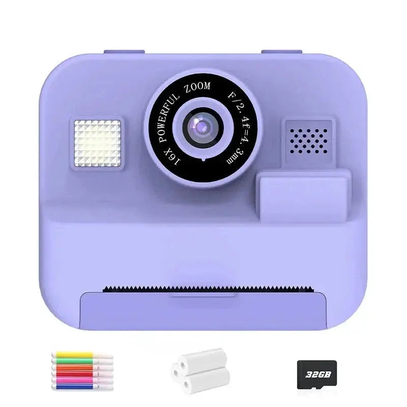 IAURA Educational Kids Camera 1080P Mini Video Camera With 32GB Card - stepyours.com