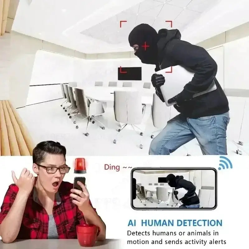 Smallest 1080P HD Mini Camera WIFI Built-in Battery IP Remote Monitoring Camcorders Invisible IR Night Vision Body Cam Espia Cam