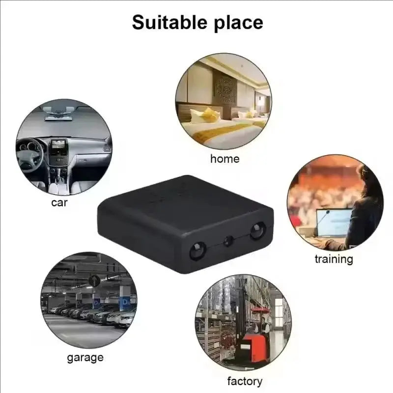 XD Mini Camera Full HD 4K WiFi Night Vision Remote Security Monitoring Home Protection Waterproof Video Recorder by stepyours.com