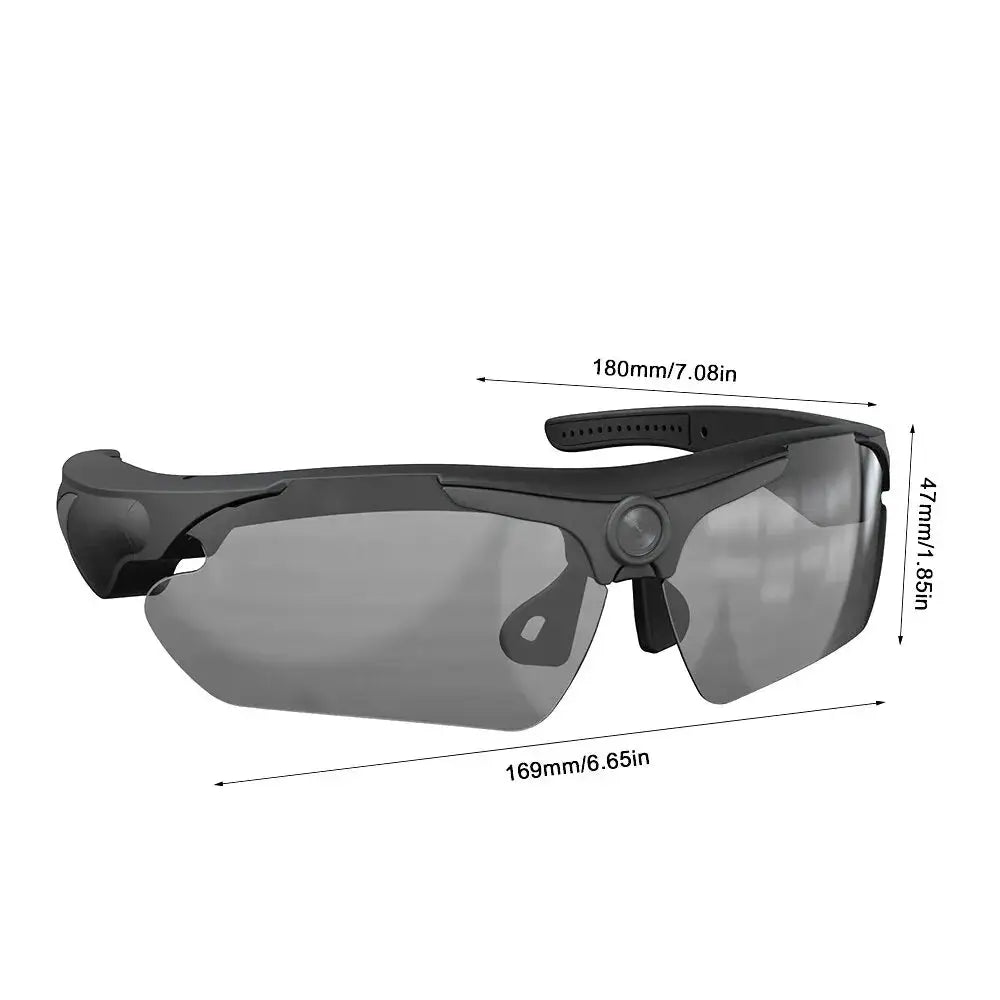 1080P Full HD Mini Camera Sunglasses For Outdoor Sports DVR Wide Angle - stepyours.com