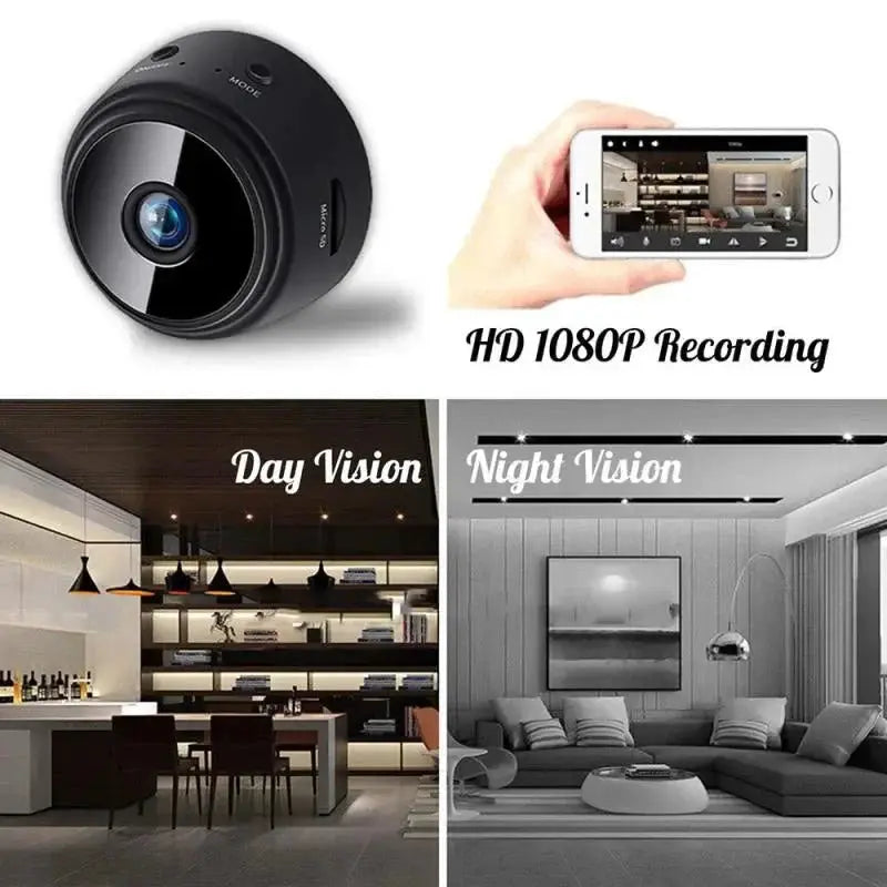 A9 WiFi Mini Camera - Wireless Video Recorder For Infants And Pets - stepyours.com