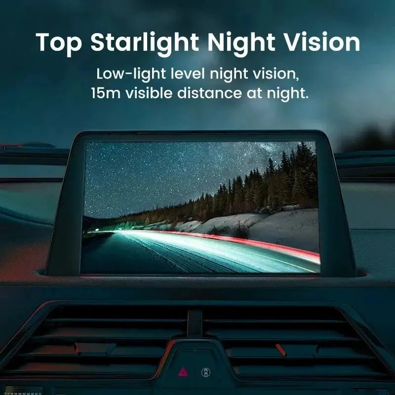 GreenYi 170 Degree AHD Car Rear View Camera Mini Fisheye 360 Degree Night Vision - stepyours.com