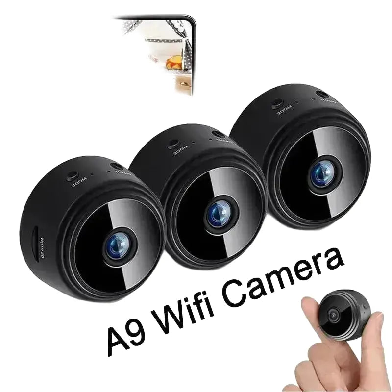 1080P HD WiFi Mini Camera With Motion Detection 360 Rotation