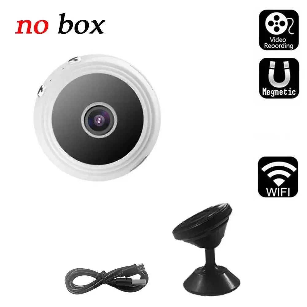 1080P HD WiFi Mini Camera With Motion Detection 360 Rotation