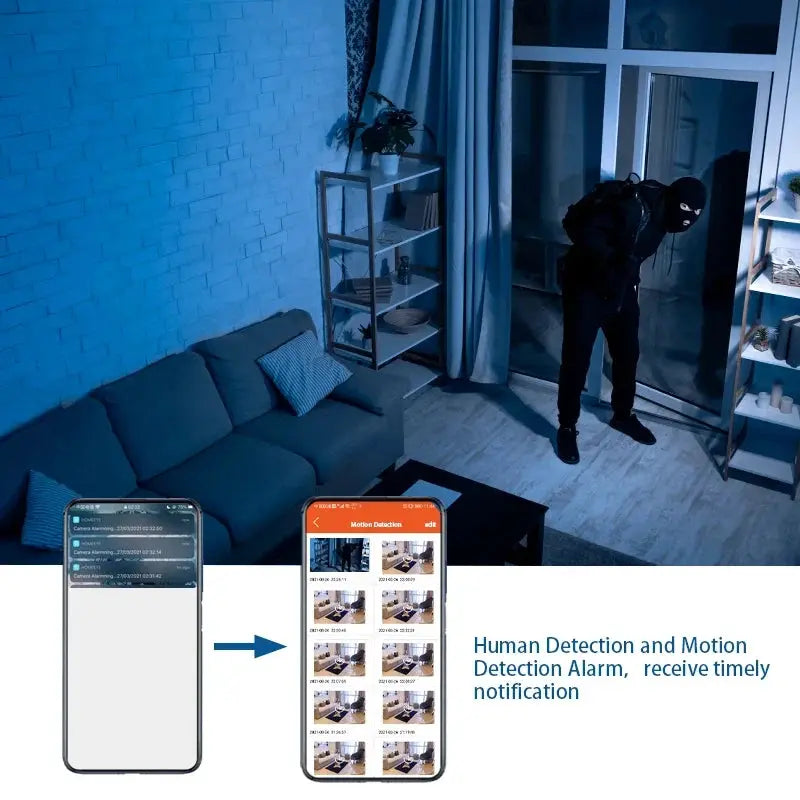 Loop Record Mini Camera 1080P HD WiFi Wireless Cam IP Secret Video Recorder Security Protection Surveillance Sensor Alarm Push by stepyours.com