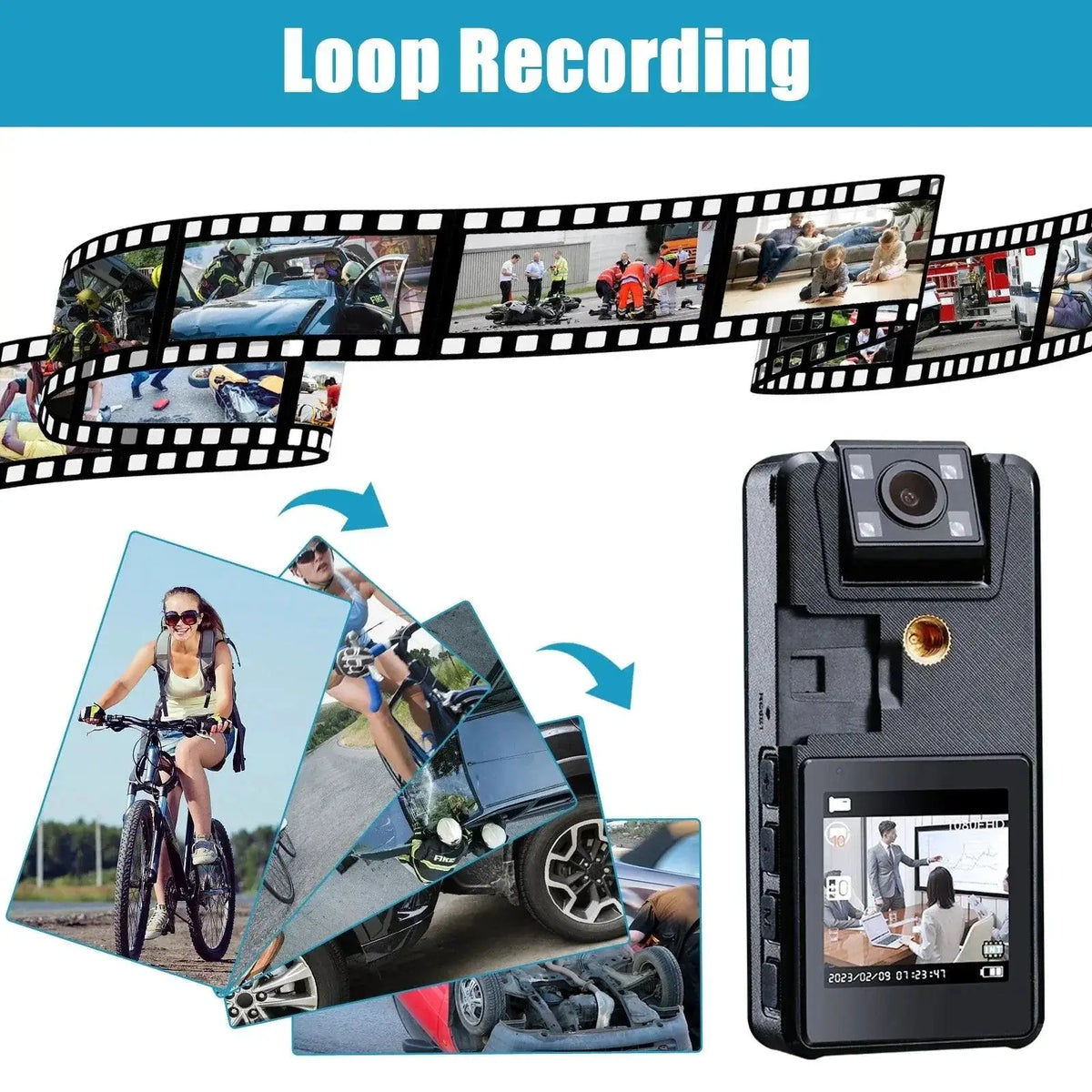 Vandlion A39 Mini Camera Versatile Compact Cam For Sports