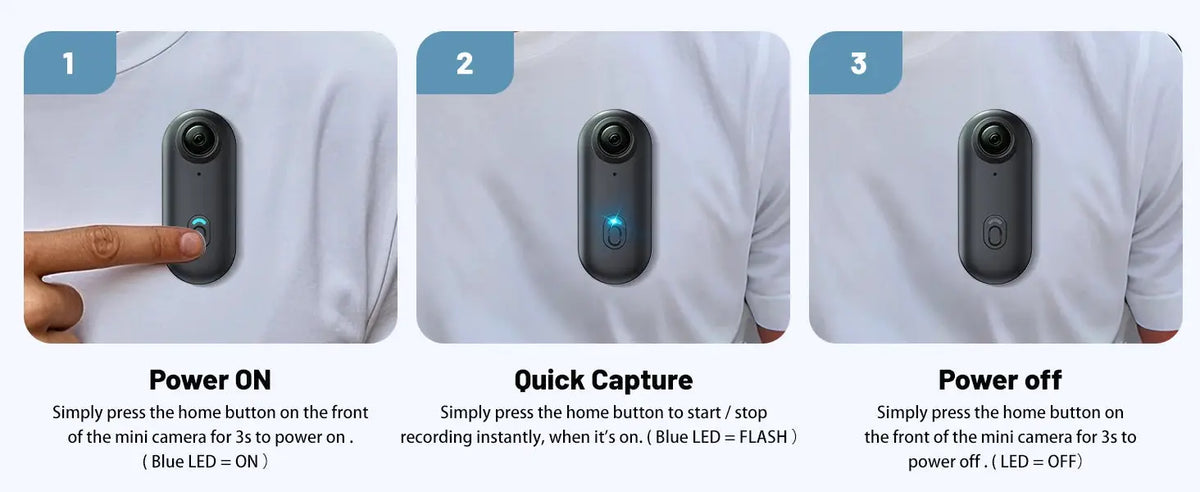 Pocket 4K Mini Camera Magnetic Vlog Outdoor Sports Cycling Cam WiFi Bodycam Video Recording Bike Motorcycle Waterproof Camcorder