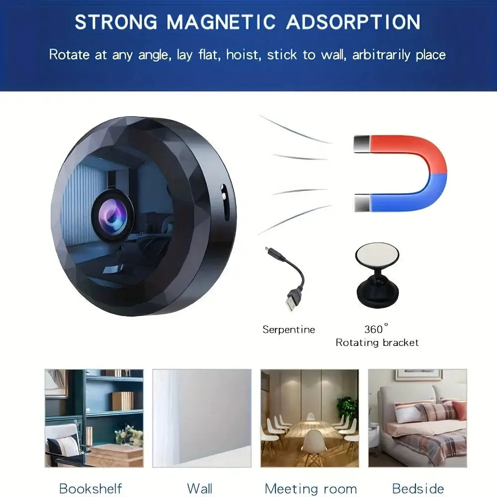 Mini WiFi Camera 1080P HD Wireless Security Camera Security Protection Voice Video Surveillance Night Version Camcorder 2025 New by stepyours.com