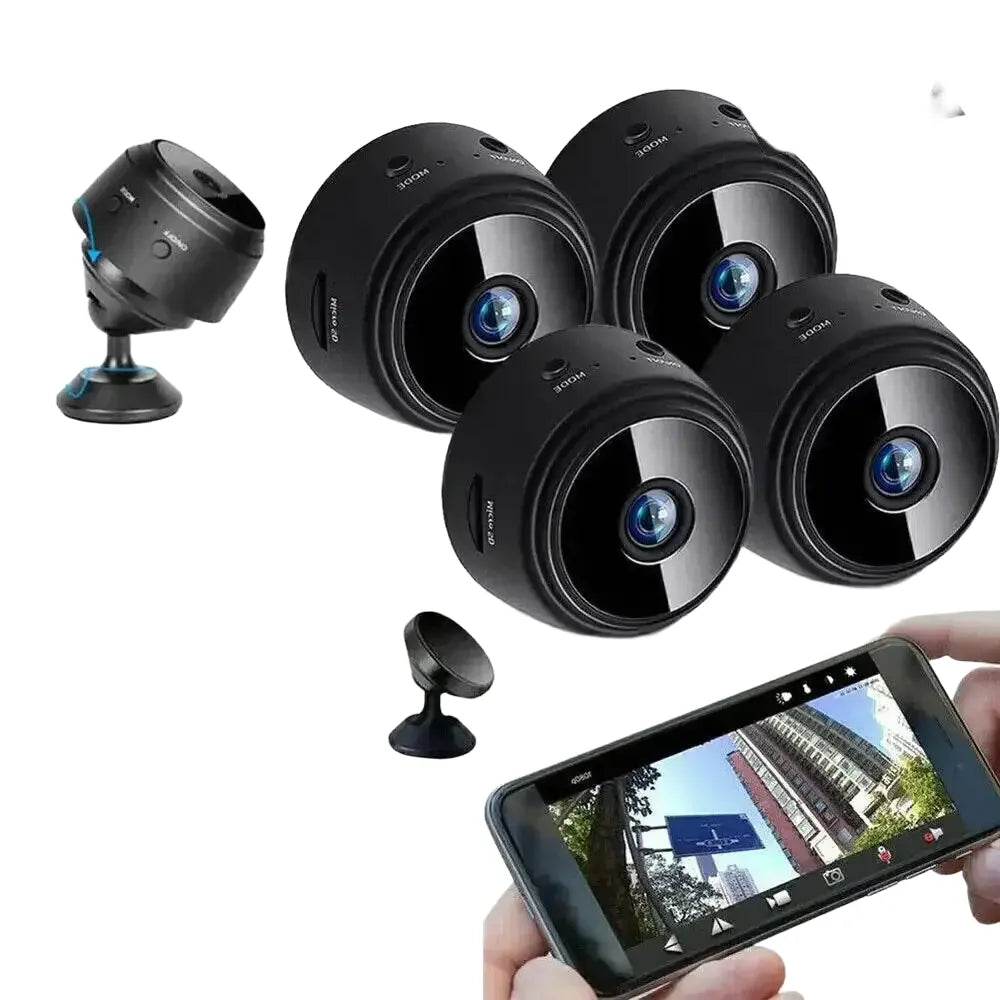 Wireless WiFi Mini 1080P Camera Night Vision Phone Remote View Baby Monitor Pet Nanny Cam Home Office Car Indoor Security