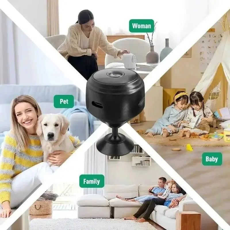 A9 Mini WiFi Surveillance Camera 1080P Night Vision Camcorder Home Security - stepyours.com