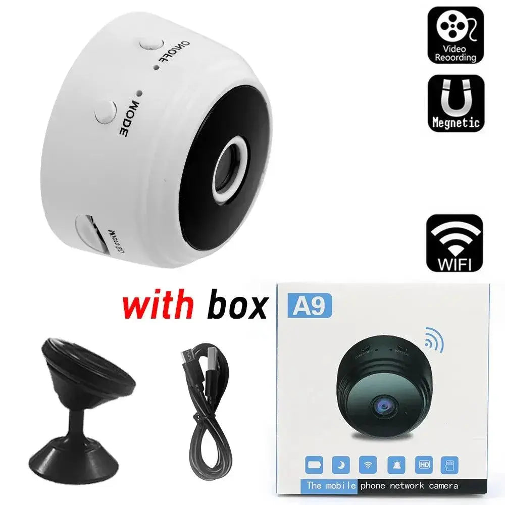 1080P HD WiFi Mini Camera With Motion Detection 360 Rotation