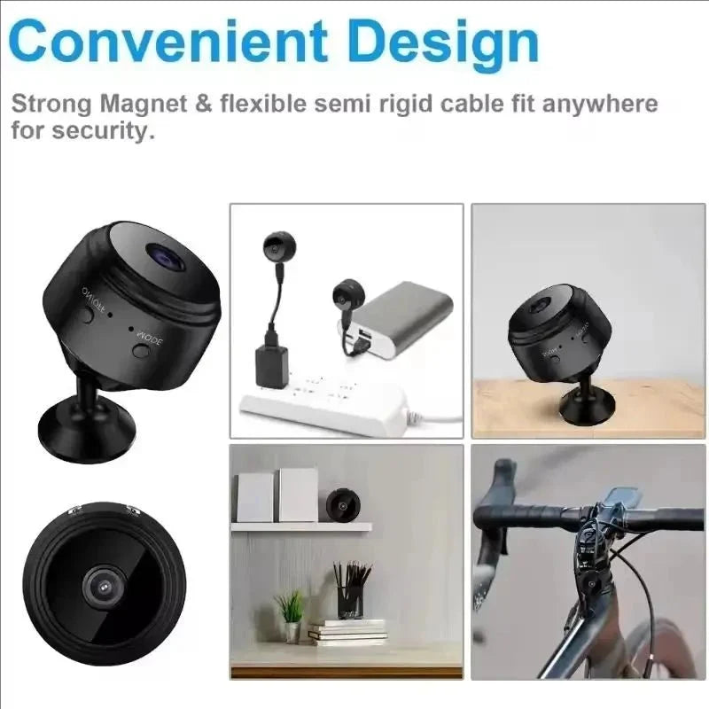 A9 WiFi Mini Camera for Home Security and Baby and Pet Monitoring