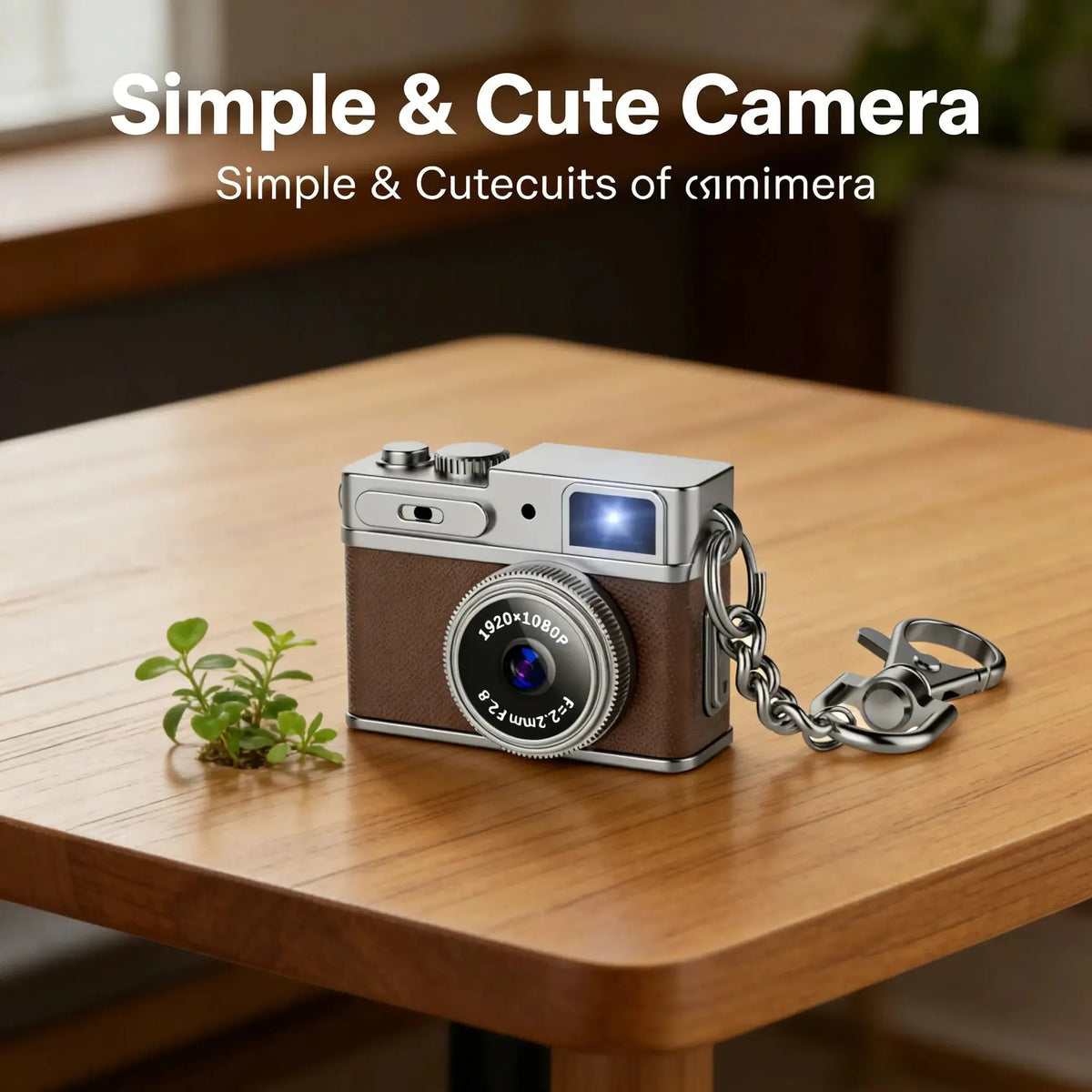 Catch Moments On The Go Mini Retro Snap Digital Camera With Six Filters 32GB