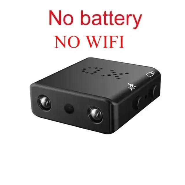 Covert Mini Camera Full HD 1080P No WiFi Night Vision For Home Surveillance