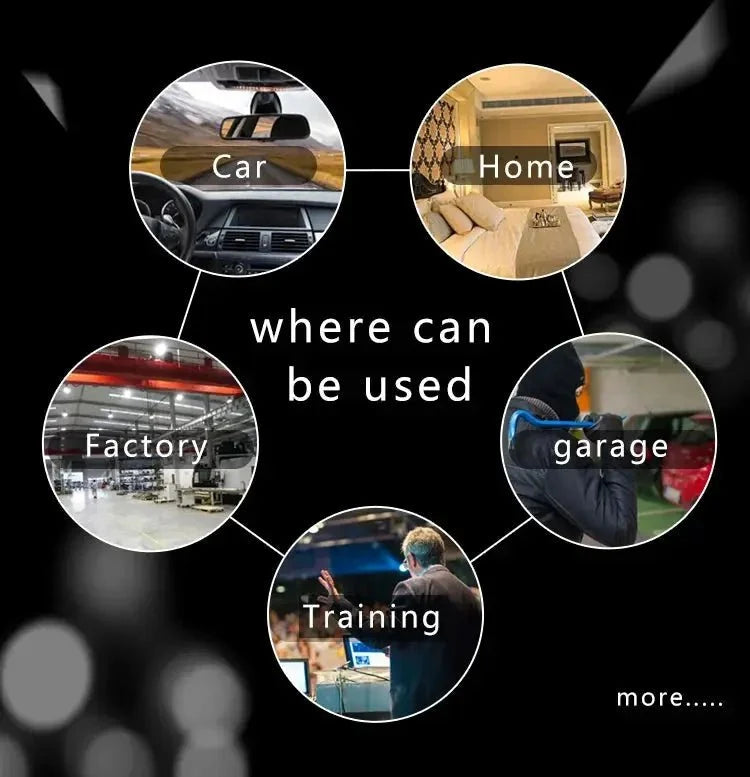 Covert Mini Camera Full HD 1080P No WiFi Night Vision For Home Surveillance