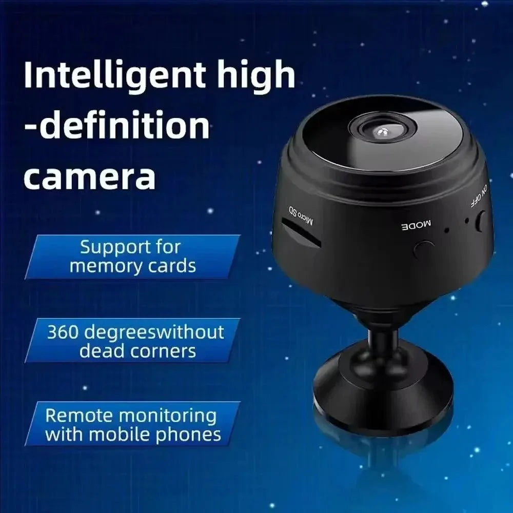 Full HD 1080P Mini WiFi Camera for Easy Remote Monitoring and Home Surveillance