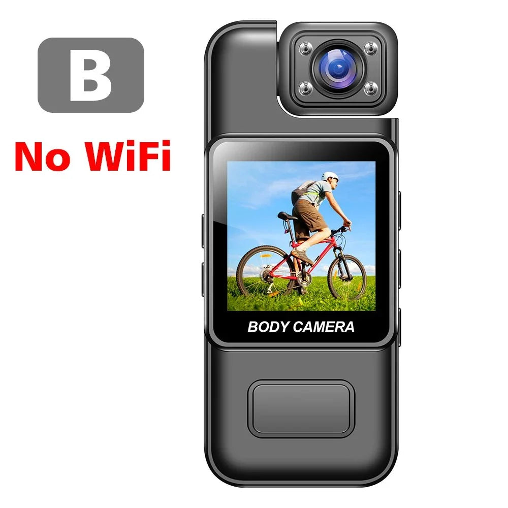GuardPro Ultra HD 4K WiFi Mini Camera BodyCam Infrared Night Vision - Real Time