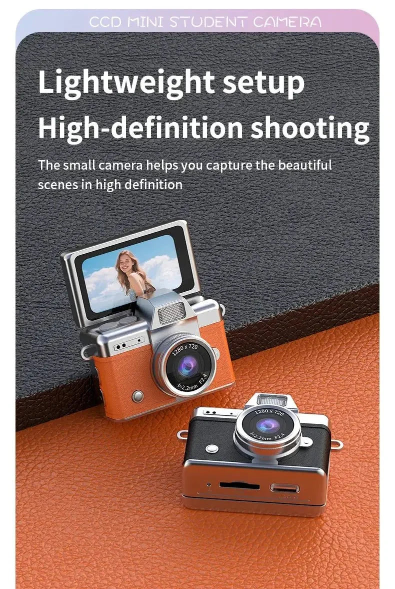 Mini Keychain Camera 1080P HD Video Captures Moments on the Go for Students 2026