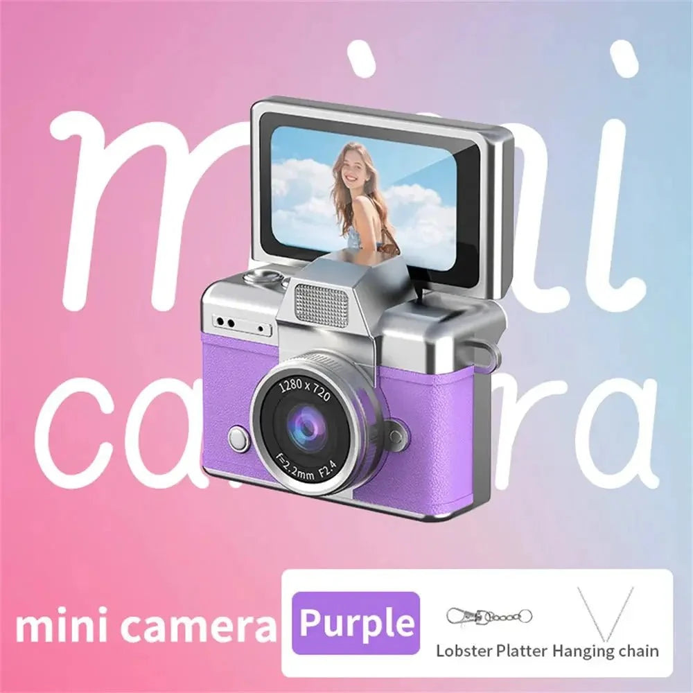 Mini Keychain Camera 1080P HD Video Captures Moments on the Go for Students 2026
