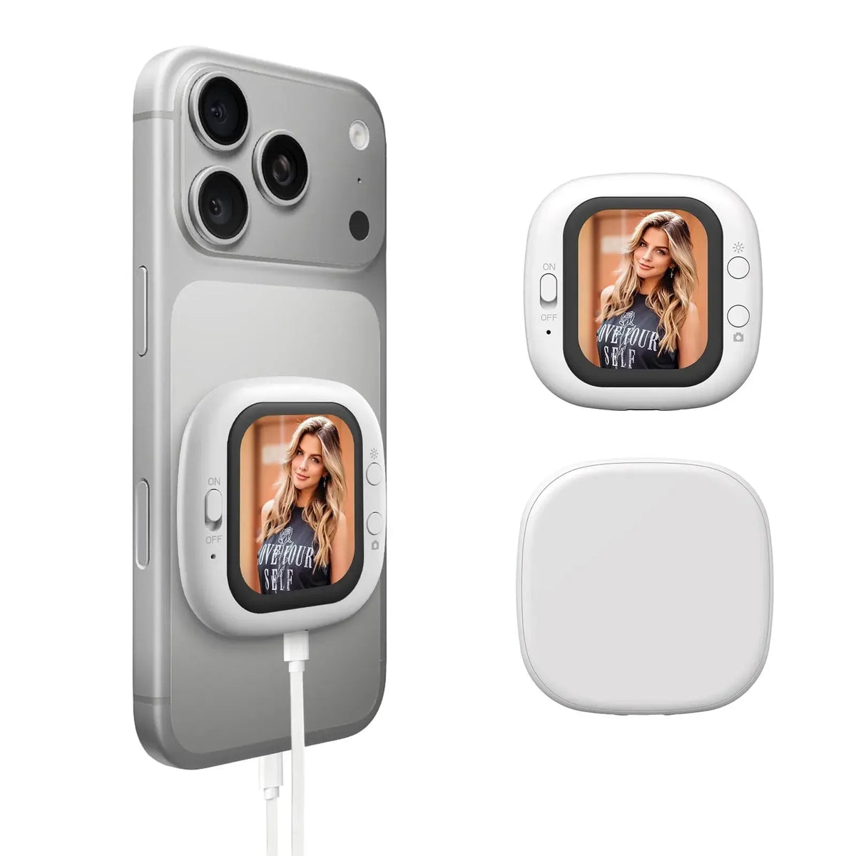 NovaCam Magnetic Phone Rear Camera Video MiniX Wireless Quick Attach For Selfies
