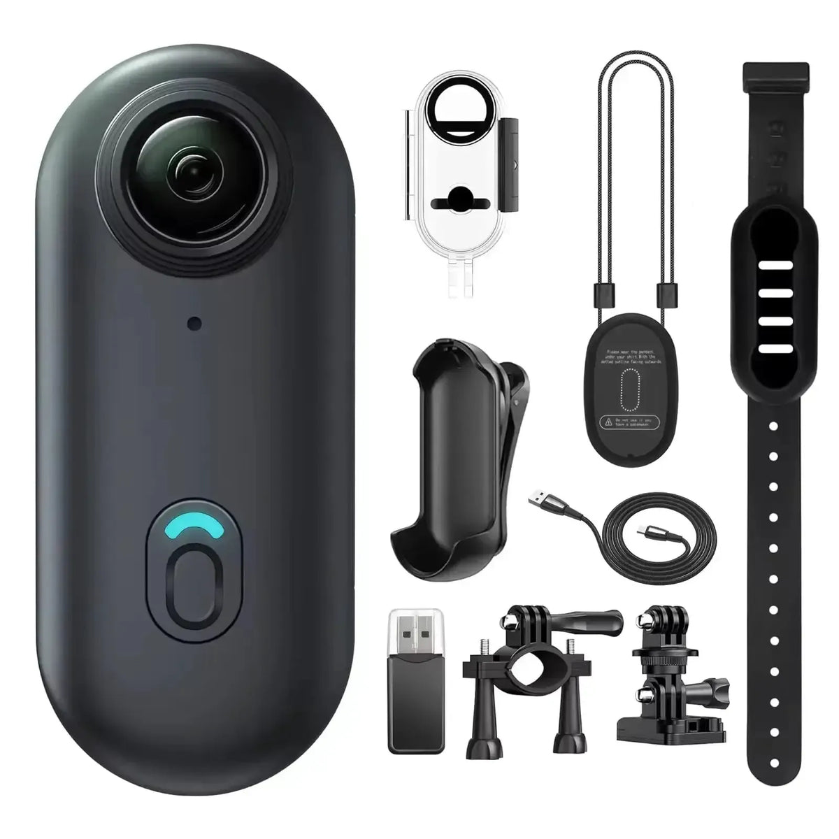 Pocket 4K Mini Camera Magnetic Vlog For Outdoor Action Waterproof Bodycam