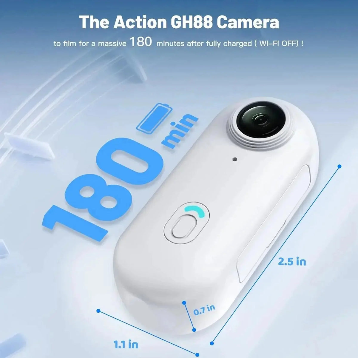 Pocket 4K Mini Camera Magnetic Vlog For Outdoor Action Waterproof Bodycam