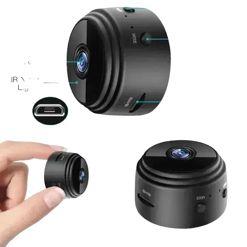 WiFi Mini Camera for Smart Home Security Infants and Pets