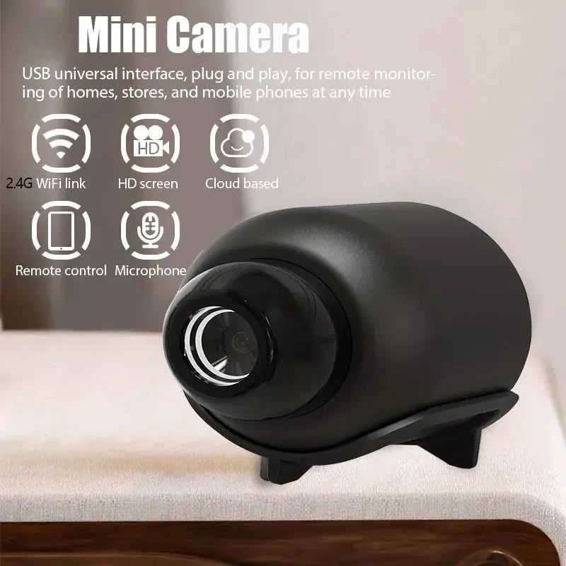 X5 Mini Camera 1080P Wireless Night Vision Crystal Clear Motion Detection