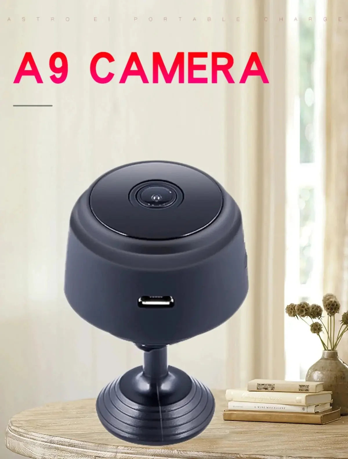 1080P HD Mini Camera With Night Vision WiFi For Home Surveillance Miss A Moment