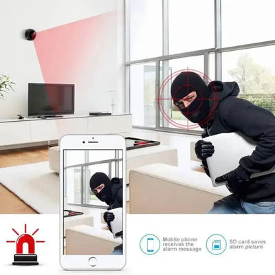 Wireless Mini IP Camera With Night Vision Motion Detection