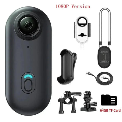 4K 64GB Mini Body Camera Wearable Camcorder With Audio Waterproof Always Ready