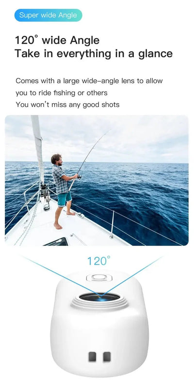 4K 64GB Mini Body Camera Wearable Camcorder With Audio Waterproof Always Ready