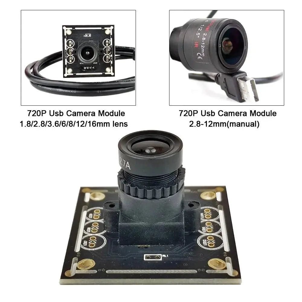 Sufco 720P USB Webcam Plug and Play for Windows Linux Android - stepyours.com