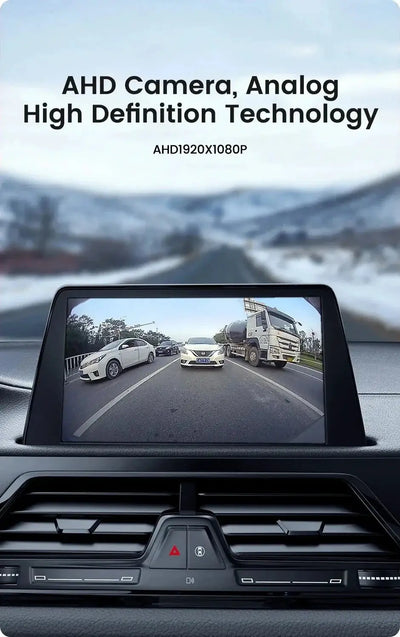 GreenYi 170 Degree AHD Car Rear View Camera Mini Fisheye 360 Degree Night Vision - stepyours.com