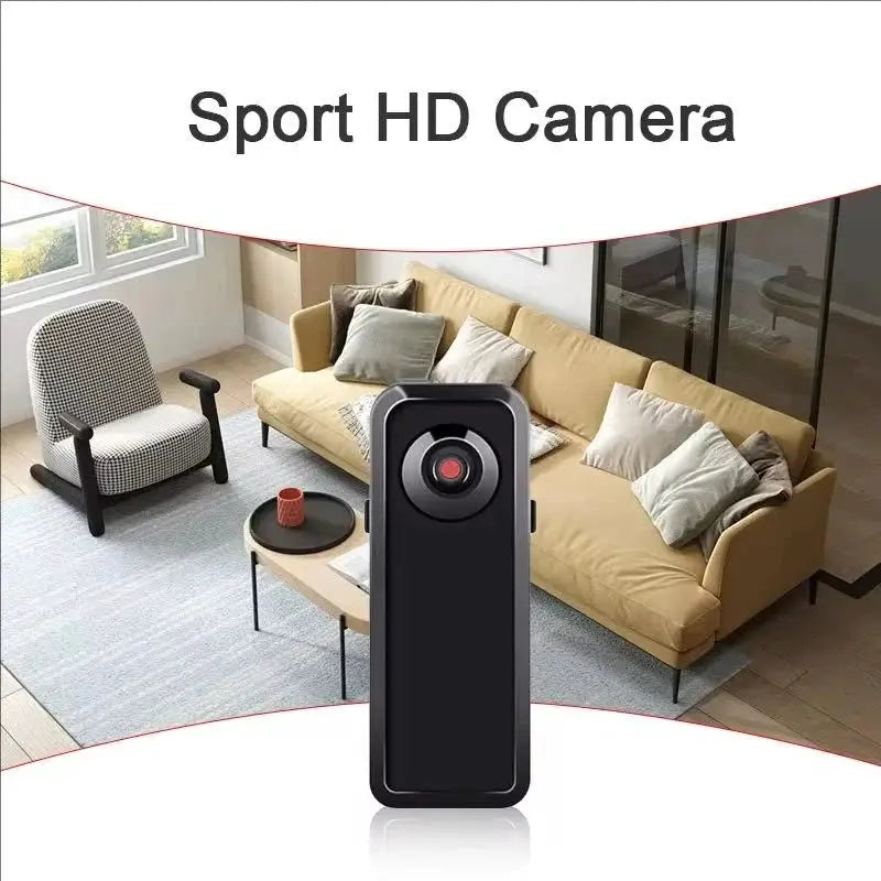 Portable Mini HD DV Camera Body Camcorder Nanny Security Cam For Home Office - stepyours.com