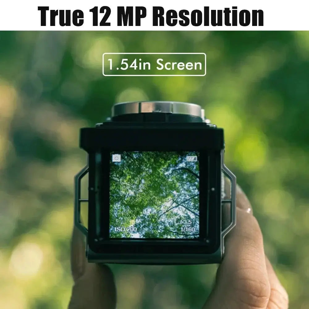 CHUZHAO Vintage Mini Digital Camera Autofocus 12MP 1080P FHD Vlogging Portable - stepyours.com