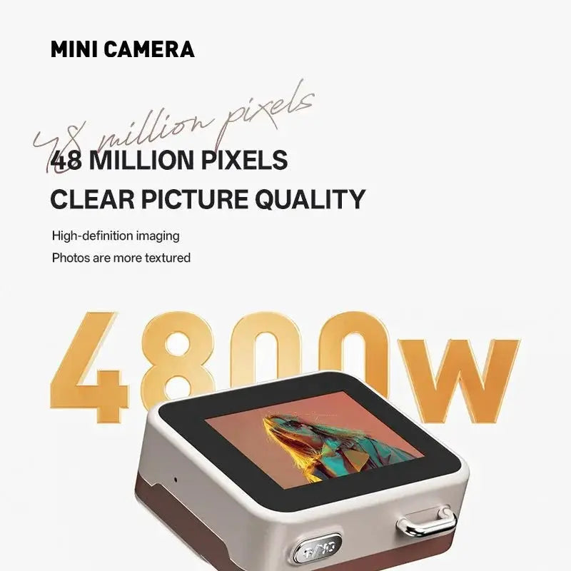 Must Have Retro CCD Mini Digital Camera Keychain With 1.77 Inch HD Video - stepyours.com