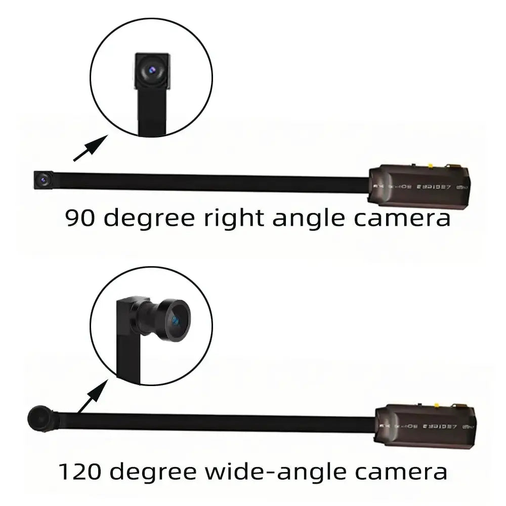 4K HD mini WiFi camera, supports remote viewing, motion detection, DIY small home nanny style HD wireless camera by stepyours.com