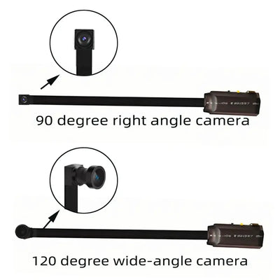 4K HD mini WiFi camera, supports remote viewing, motion detection, DIY small home nanny style HD wireless camera by stepyours.com