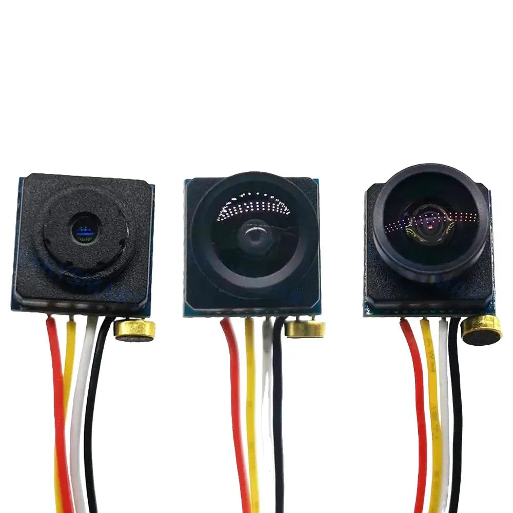 Mini FPV Analog Camera - 170 Degree Wide Angle 12x12mm Lens CVBS CCTV - stepyours.com