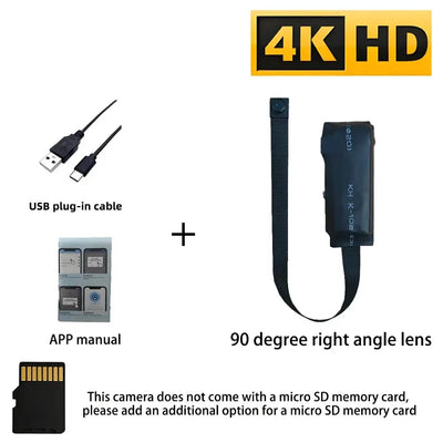 Newly improved 4K HD mini WiFi camera, supporting remote viewing, motion detection, DIY home nanny style camera by stepyours.com
