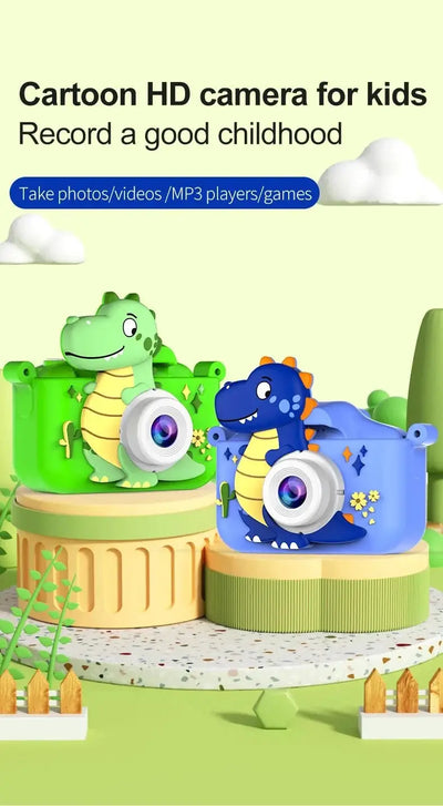 Mini Kids Camera Cute Digital Children Camera 32GB Card 1080p HD Educational Toy - stepyours.com