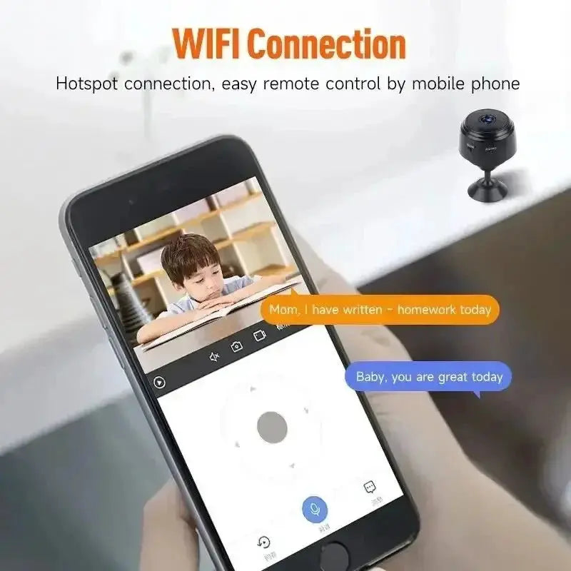 A9 Mini WiFi Surveillance Camera 1080P Night Vision Camcorder Home Security - stepyours.com