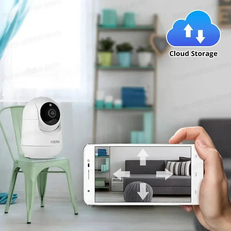 5MP HD WiFi Security Camera With Motion Detection For Baby And Pet Monitor Alexa - stepyours.com