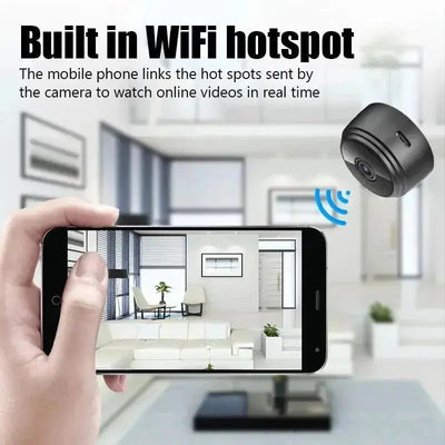 A9 WiFi Mini Camera 720P Indoor Security For Home Office Infant Pet Monitoring - stepyours.com