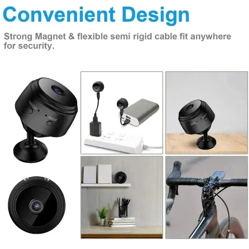 A9 Mini WiFi Surveillance Camera 1080P Night Vision Camcorder Home Security - stepyours.com