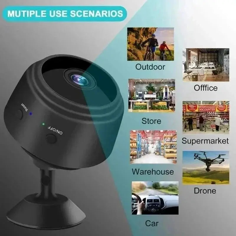 A9 Mini Camera - 1080P WiFi Security for Home Surveillance and Remote Monitoring - stepyours.com