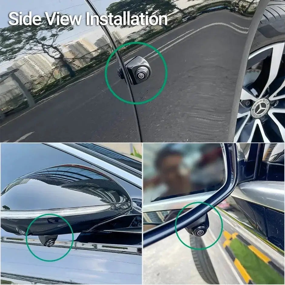 GreenYi 170 Degree AHD Car Rear View Camera Mini Fisheye 360 Degree Night Vision - stepyours.com