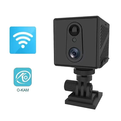 5MP 4G SIM Card Mini Camera - Indoor Night Vision Security Battery Powered Cam - stepyours.com